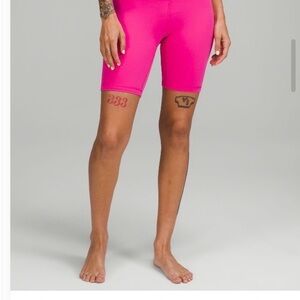 Lululemon Align High Rise 8’’ hot pink size 8